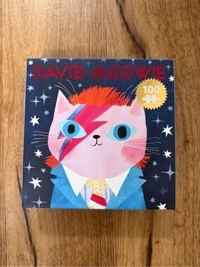 Mudpuppy David Meowie Music Cats 100 Piece Puzzle – Complete